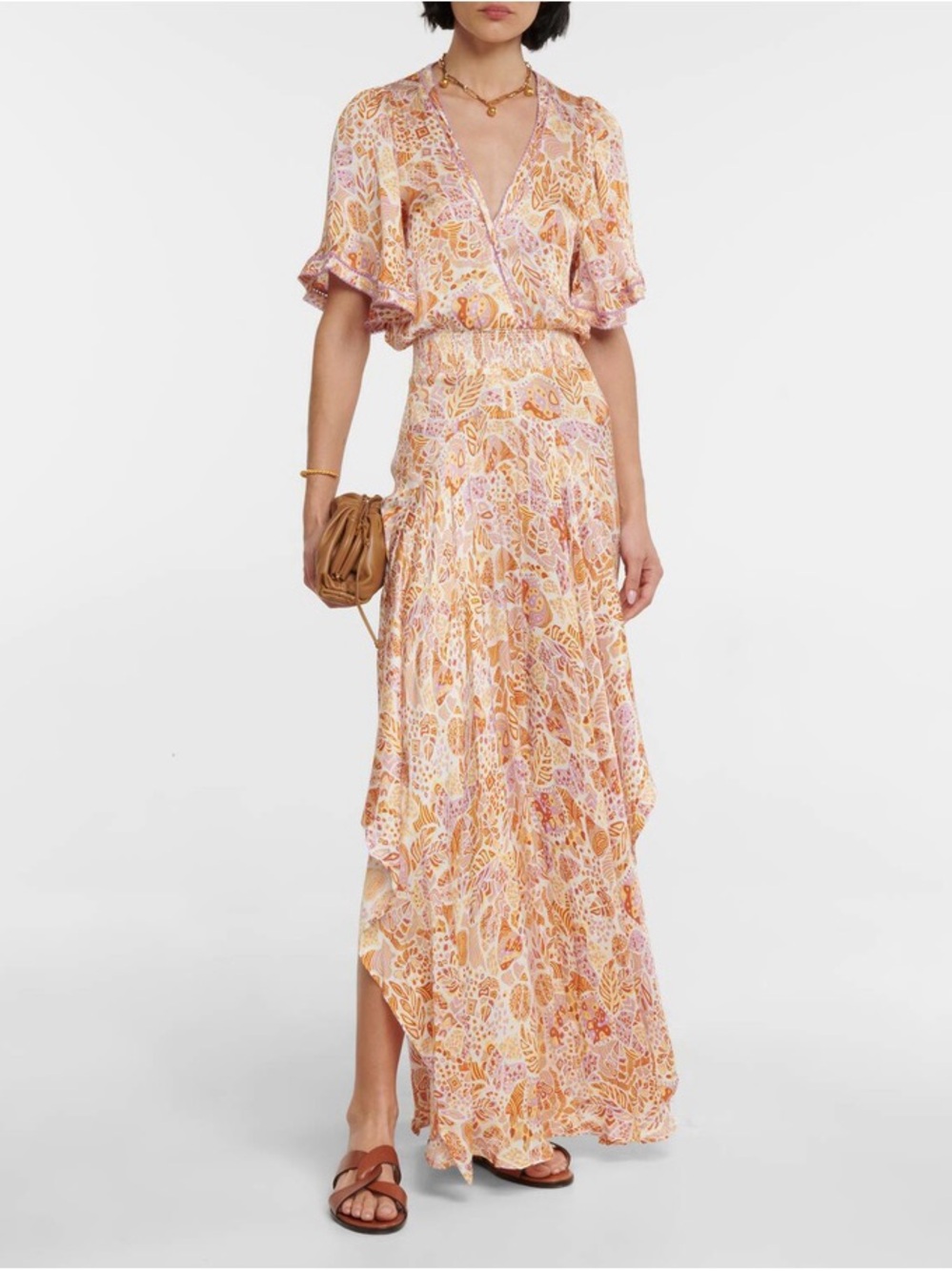 POUPETTE ST BARTH MABELLE MAXI DRESS SZ S